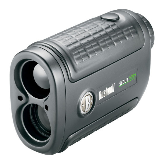 Bushnell SCOUT 1000 ARC Manual De Instrucciones