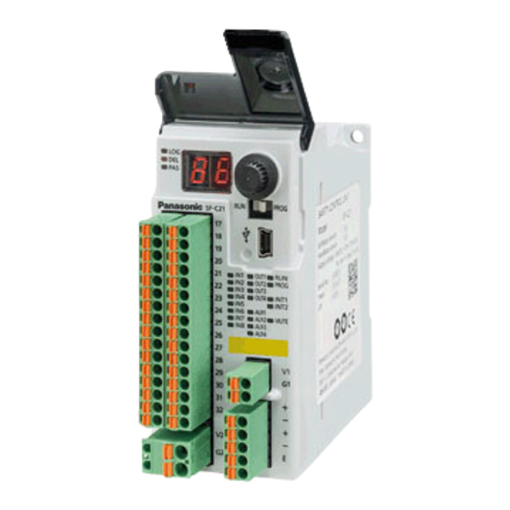 Panasonic SF-C21 Manual De Instrucciones