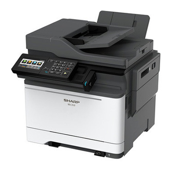 Sharp MX-C357F Guia Del Usuario
