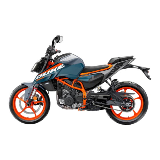 KTM 390 DUKE 2024 Manual De Instrucciones