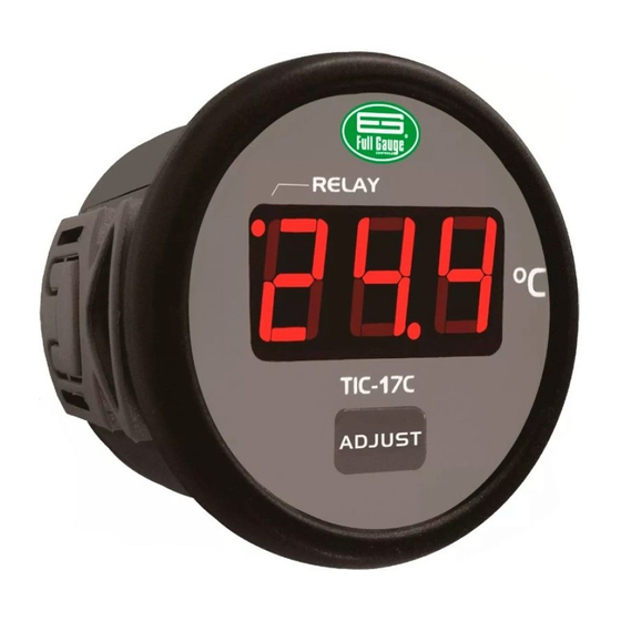 Full Gauge Controls TIC-17 Serie Guia De Inicio Rapido