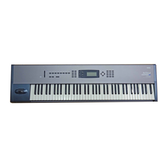 Korg N264 Manuales