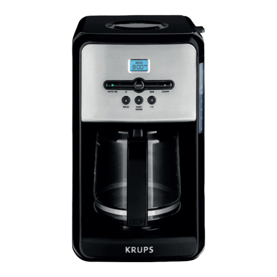 Krups SAVOY EC313 Manual Del Usuario