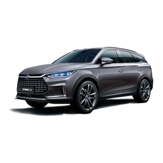 BYD Tang EV 2021 Manual Del Usuario