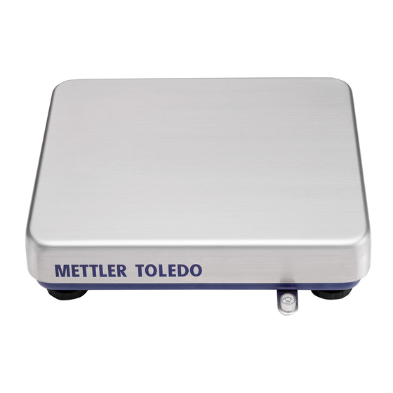 Mettler Toledo PBA655 Manual De Usuario