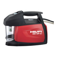 Hilti DD VP-U Manual De Instrucciones