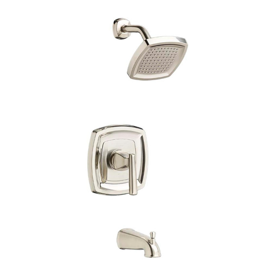 American Standard EDGEMERE T018.50 Serie Instrucciones De Instalación