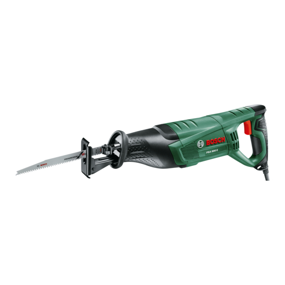 Bosch PSA Serie Manual Original