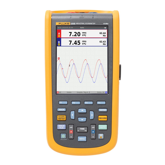 Fluke 123B Manual De Uso