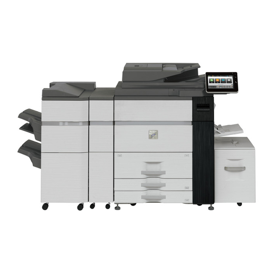 Sharp MX-M905 Guia De Inicio Rapido