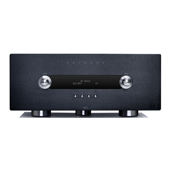 Primare SPA23 Guia Del Usuario