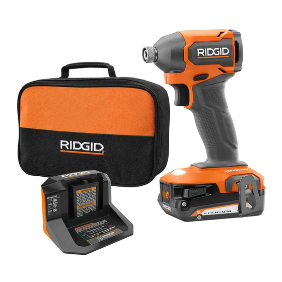 RIDGID R872311 Manual Del Operador