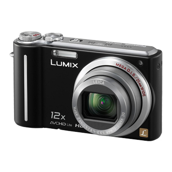 Panasonic DMC-TZ7 Manuales