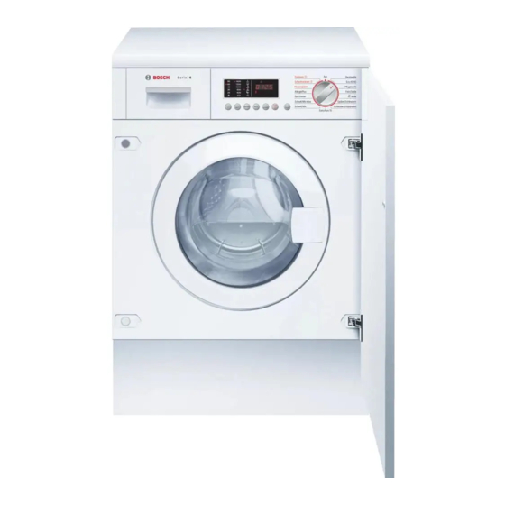 Bosch WKD28541EE Instrucciones De Uso
