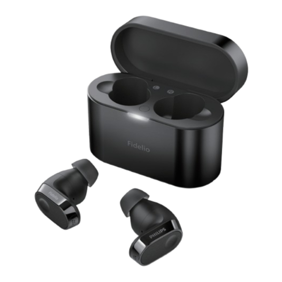 Philips Fidelio T2 Manual Del Usuario