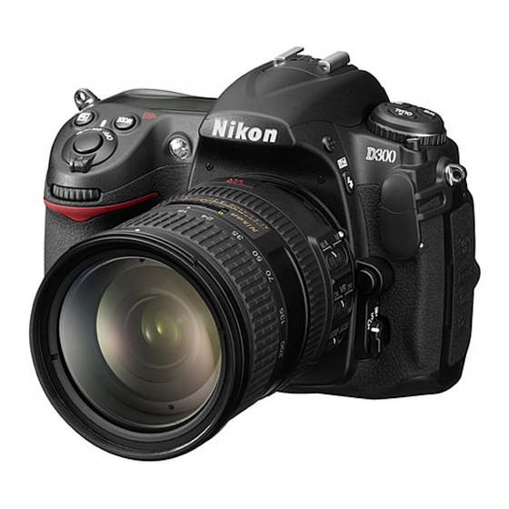 Nikon D300 Manual Del Usuario
