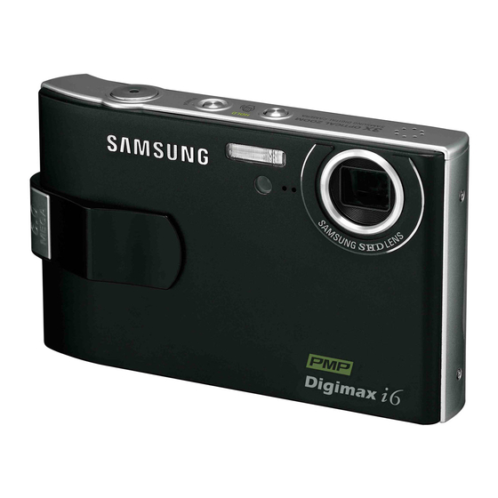 Samsung Digimax i6 Manual Del Usuario