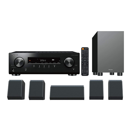 Pioneer HTP-076D Manual De Instrucciones