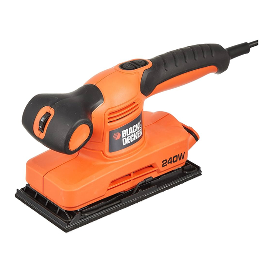 Black and Decker KA320E Manuales