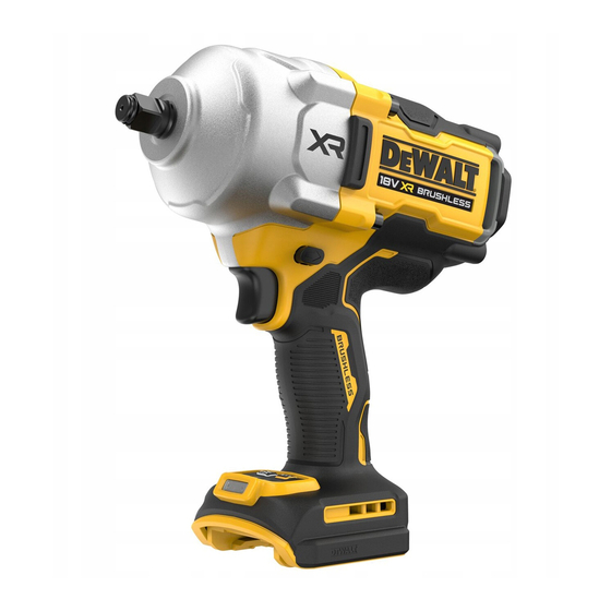 DeWalt DCF961B Manual De Instrucciones