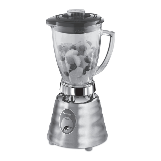 Oster OSTERIZER Manual Del Usuario
