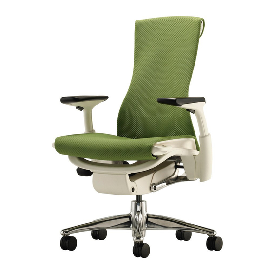 HermanMiller Embody Chair Manuales