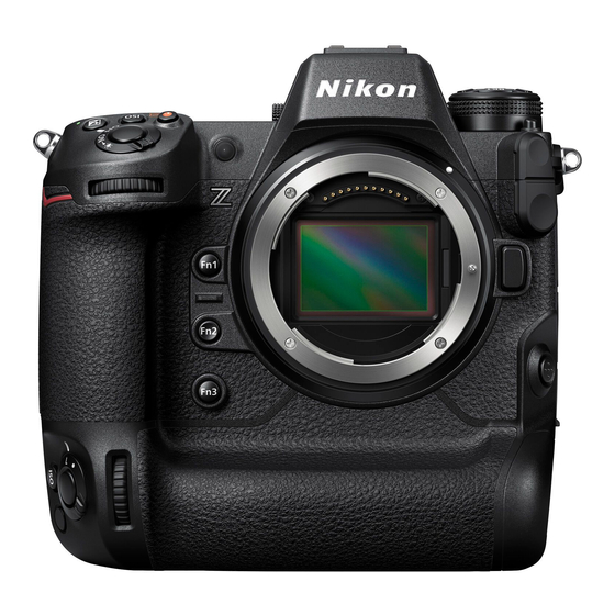 Nikon Z 9 Guía De Referencia