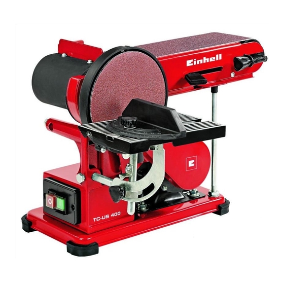 EINHELL TC-US 400 Manuales