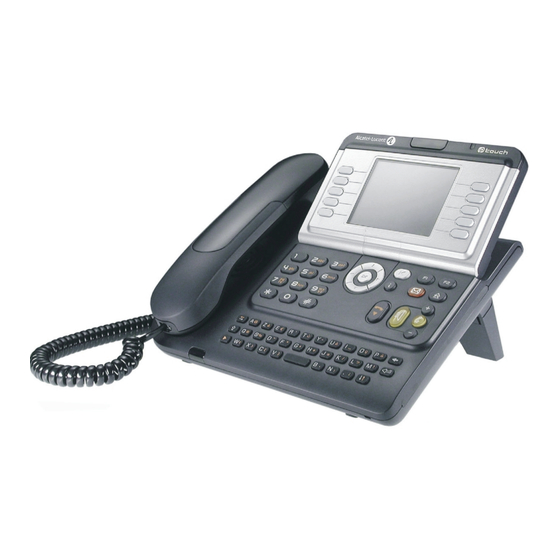 Alcatel-Lucent OmniPCX Enterprise Communication Server Manual Del Usuario