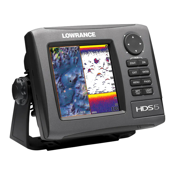 Lowrance HDS-5 Manual De Usuario