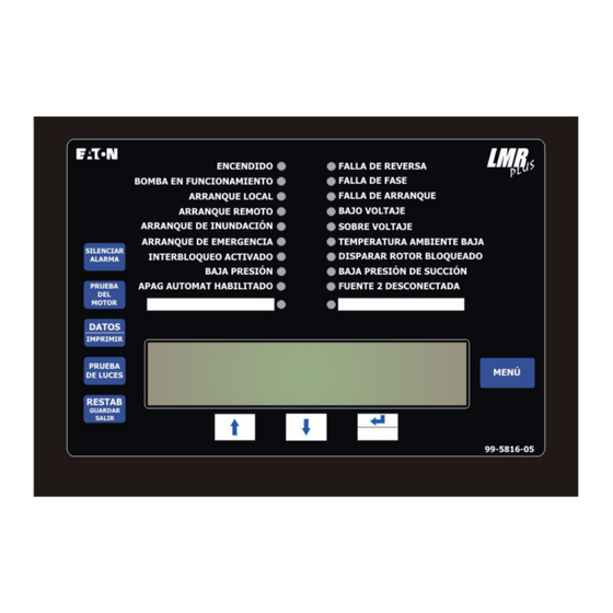 Eaton LMR Plus Manual De Instrucciones