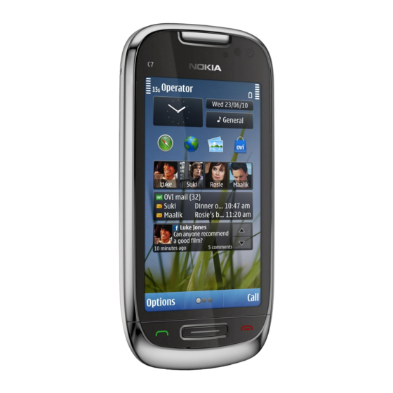 Nokia C7-00 Manual Del Usuario