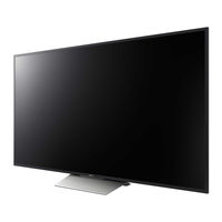 Sony BRAVIA FW-65XD85 Guía De Referencia