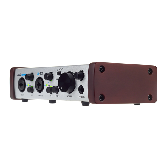 thomann swissonic UA-2X2 Manual De Instrucciones