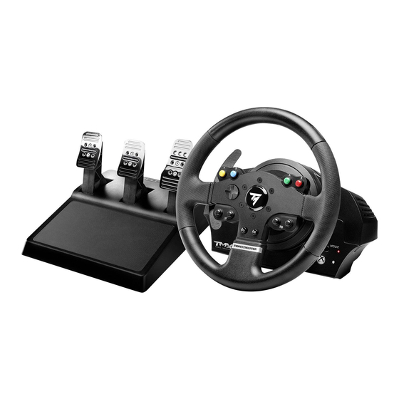 Thrustmaster TMX pro Manuales