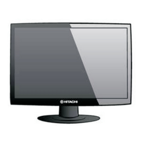 Hitachi CDH-L19S02 Manual De Usuario