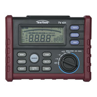 Testboy TV 431 Manual De Instrucciones