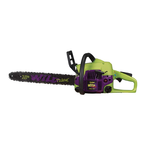 Poulan P4018WTL Manual De Instrucciones