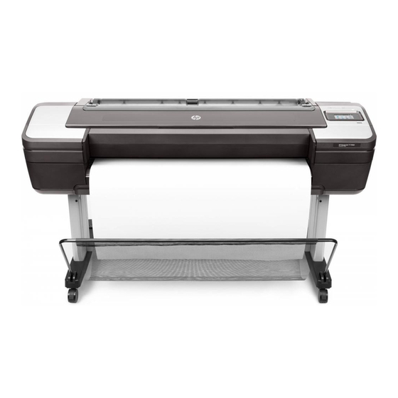 HP DesignJet T1700 Serie Instrucciones De Montaje