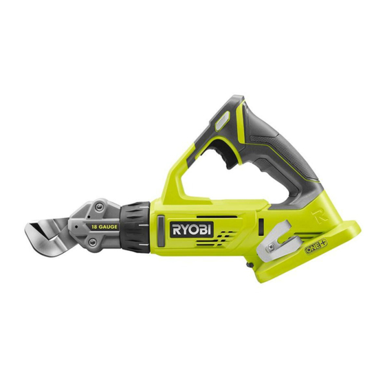 Ryobi P591 Manual Del Operador