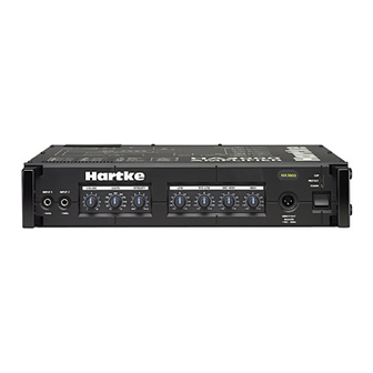 Hartke HA4000 Manuales