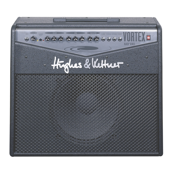 Hughes & Kettner VORTEX Serie Manual De Instrucciones