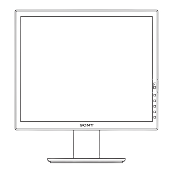 Sony SDM-S75 Guía De Instalación Rápida