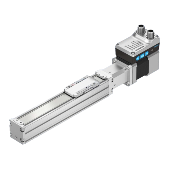 Festo EMCS-ST Descripción | Puesta En Funcionamiento, Función, Electrónica