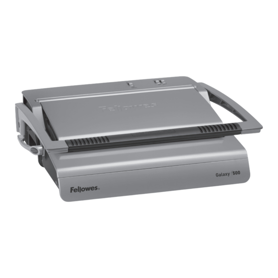 Fellowes Galaxy Wire Manual De Instrucciones