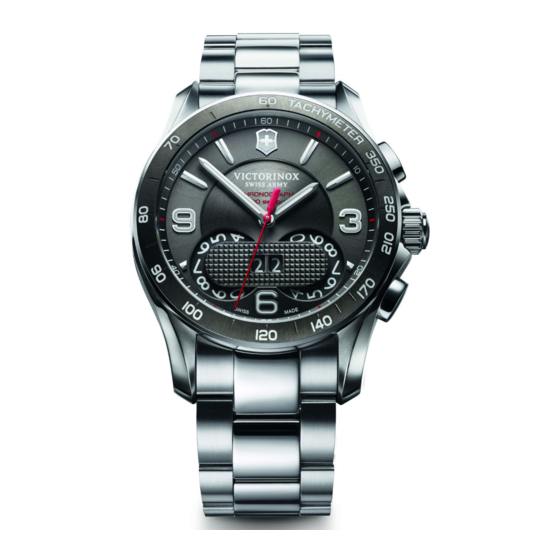 Victorinox CHRONO CLASSIC 1/100 Manuales