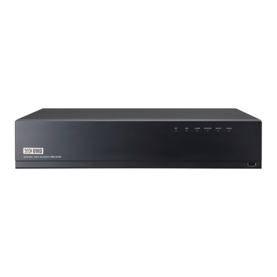 Samsung XRN-1610S Manual Del Usuario