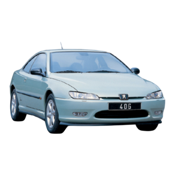 PEUGEOT 406 2003 Manual De Instrucciones