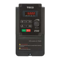 TECO E510-405-H3N4 Manual De Instrucciones