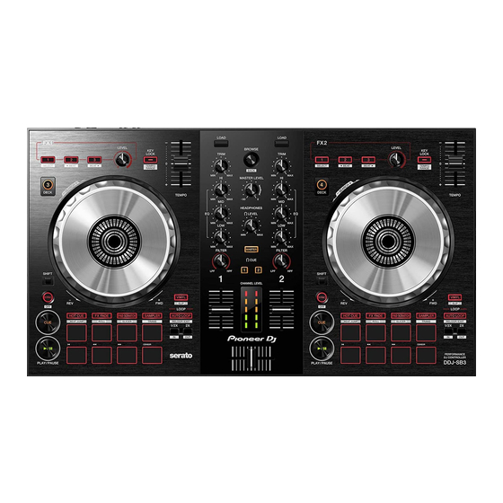 PIONEER DJ DDJ-SB3 Manuales